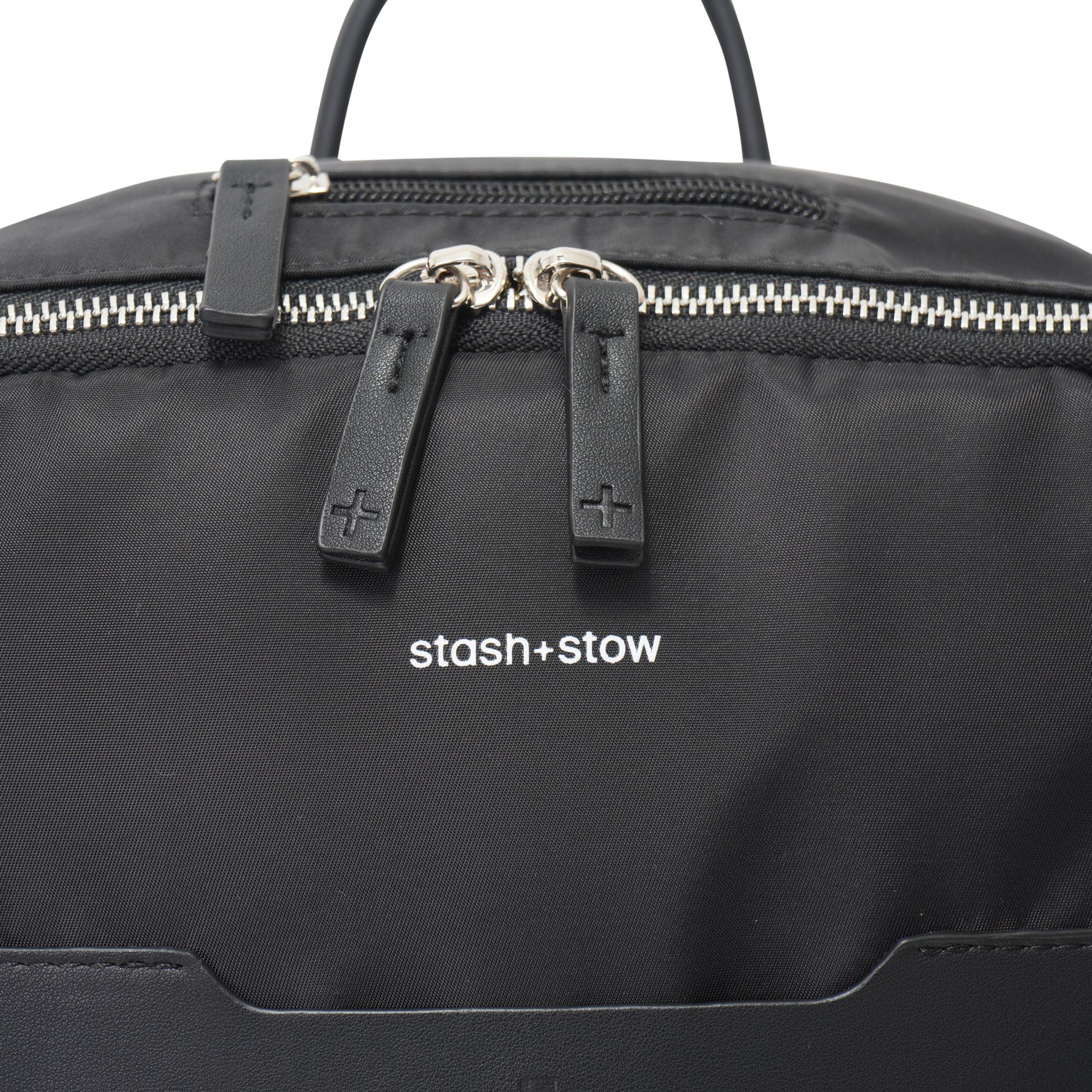 black stylish backpack for women 